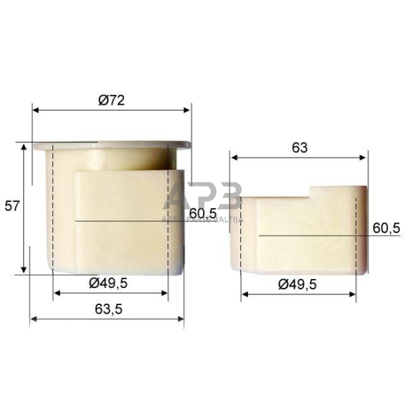 Įvorė AL-KO 1210131 1 Įvorė AL-KO 1210131 1