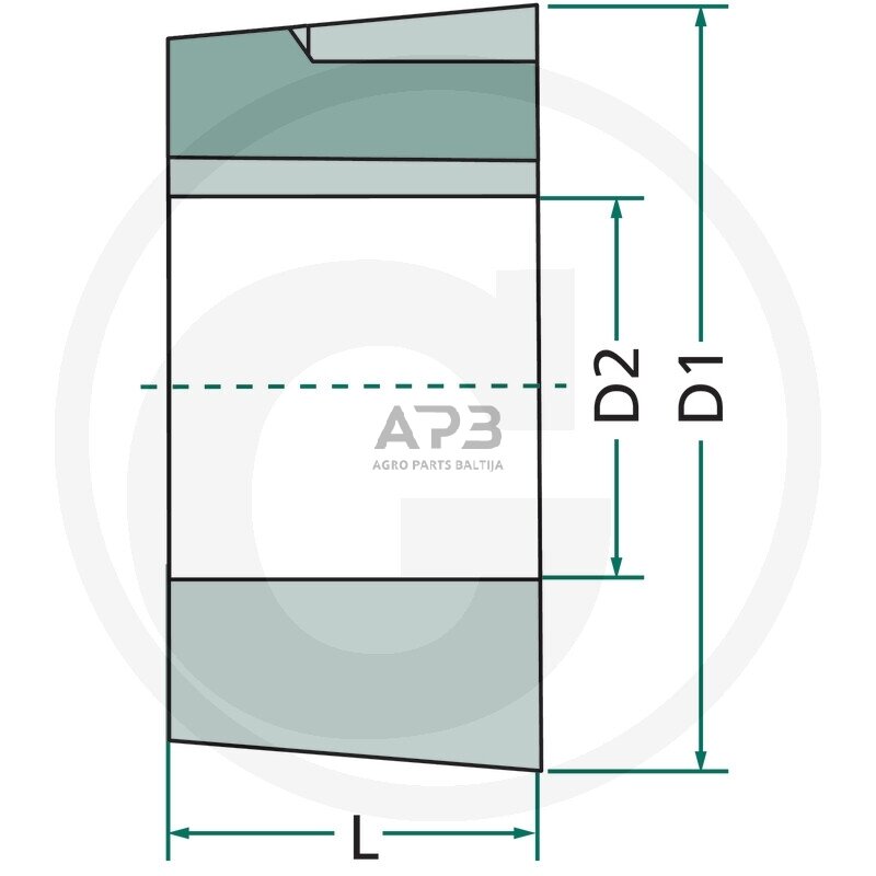 Įvorė užveržimo 31,8 x 70 x 1 3/8\" - Z6 1 Įvorė užveržimo 31,8 x 70 x 1 3/8\" - Z6 1