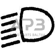 Jungiklio simbolis trumpos šviesos Hella 9XT713630311 2 Jungiklio simbolis trumpos šviesos Hella 9XT713630311 2