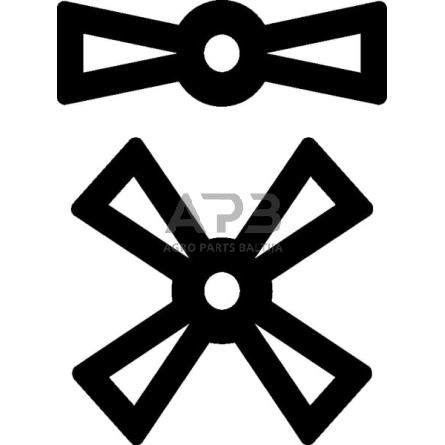 Jungiklio simbolis ventiliatorius greitas / lėtas Hella 9XT714300311 1 Jungiklio simbolis ventiliatorius greitas / lėtas Hella 9XT714300311 1