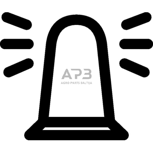 Jungiklio simbolis įspėjamasis švyturėlis Hella 9XT713630711 1 Jungiklio simbolis įspėjamasis švyturėlis Hella 9XT713630711 1