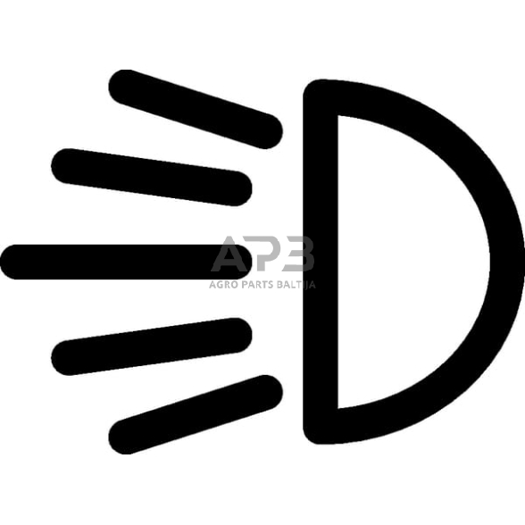 Jungiklio simbolis žibintai Hella 9XT713630301 1 Jungiklio simbolis žibintai Hella 9XT713630301 1