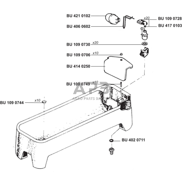 Jungtis LA BUVETTE M8 (5vnt.) BU1090749 1 Jungtis LA BUVETTE M8 (5vnt.) BU1090749 1