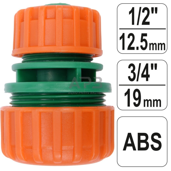 Jungtis laistymo žarnai 1/2"-3/4" Jungtis laistymo žarnai 1/2"-3/4"