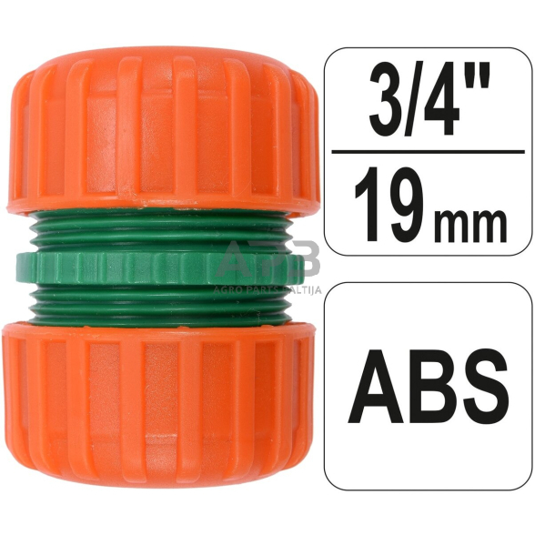 Jungtis laistymo žarnai 3/4" Jungtis laistymo žarnai 3/4"