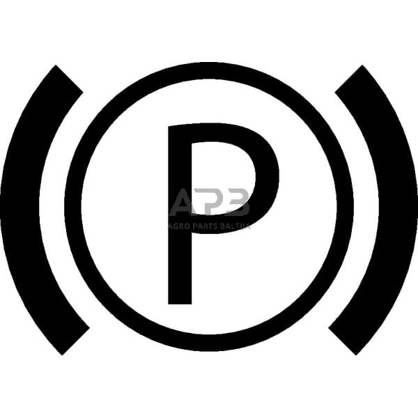 Jungiklio simbolis stovėjimo stabdys Hella 9XT714300011 1 Jungiklio simbolis stovėjimo stabdys Hella 9XT714300011 1