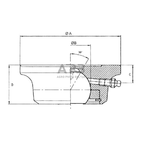 Jungtis 65mm TC965A 3 Jungtis 65mm TC965A 3