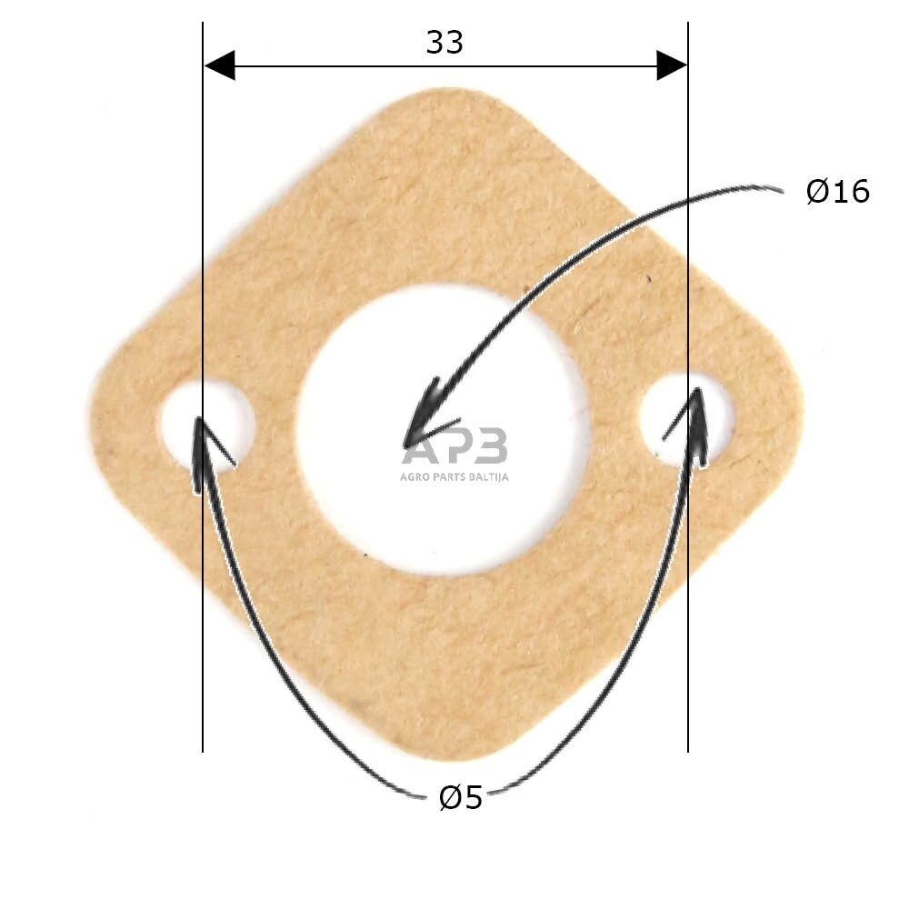 Karbiuratoriaus tarpinė Briggs & Stratton 270250 1