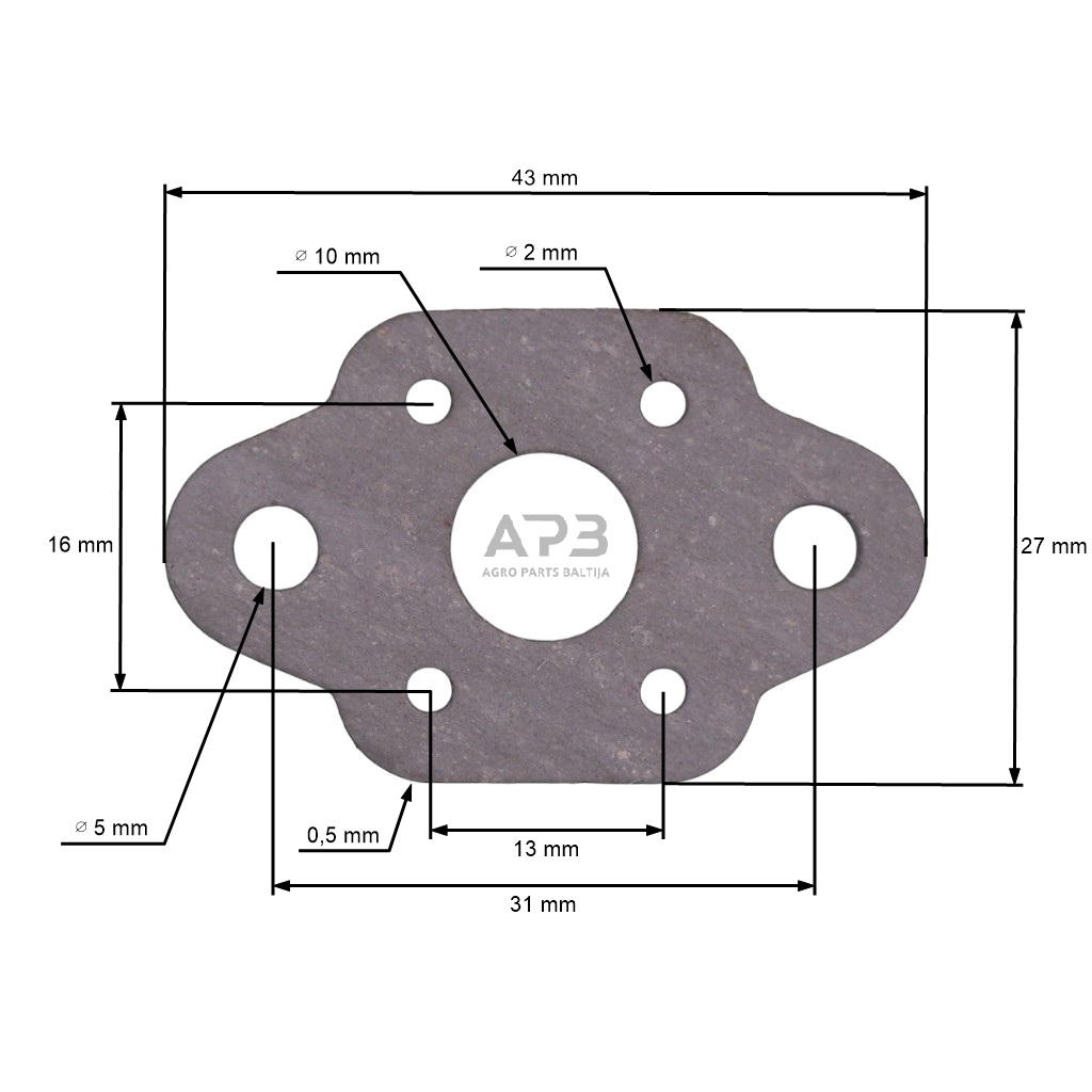 Karbiuratoriaus tarpinė kiniškiems trimeriams 26cc 2