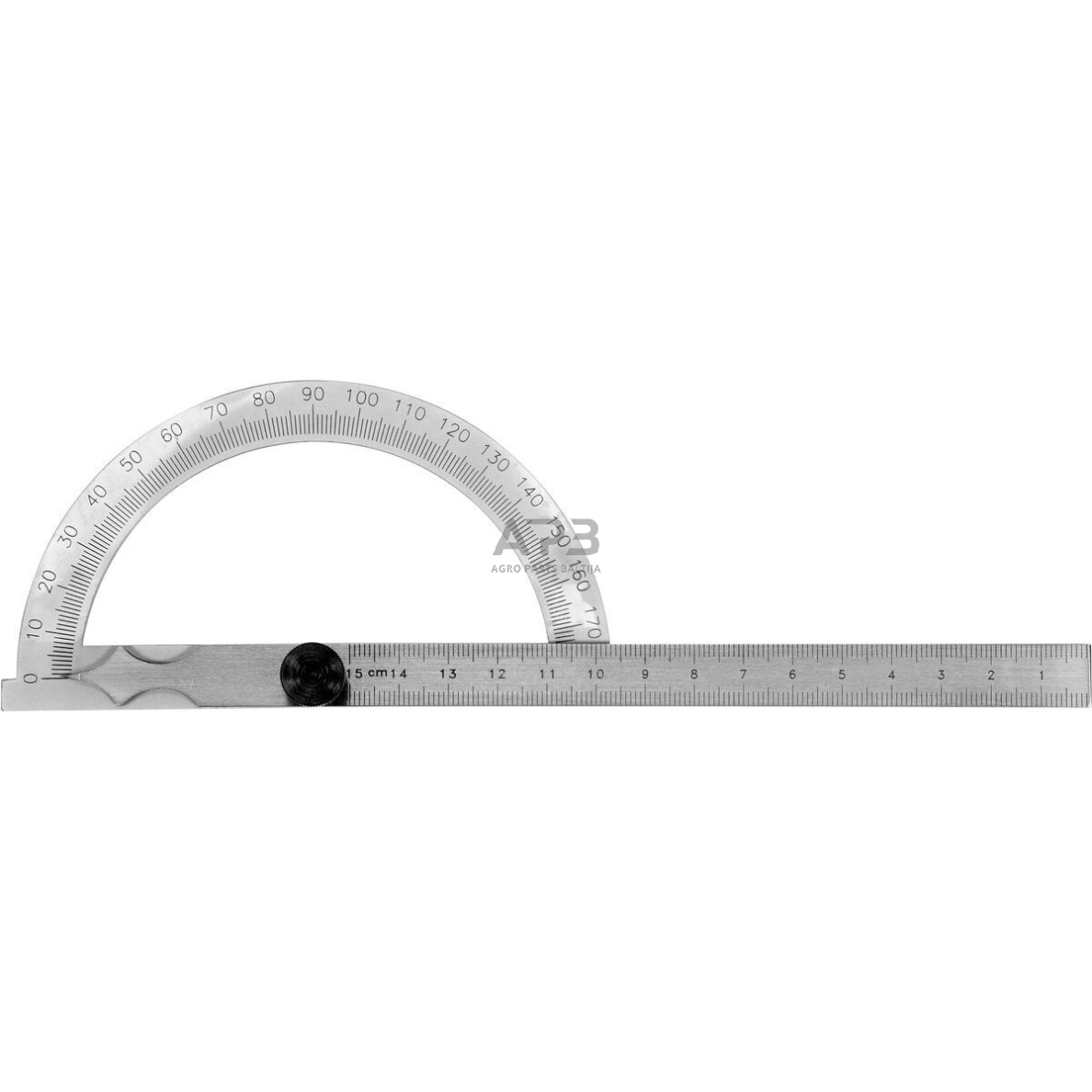 Kampo matuoklis / matlankis su liniuote 120x150mm Kampo matuoklis / matlankis su liniuote 120x150mm