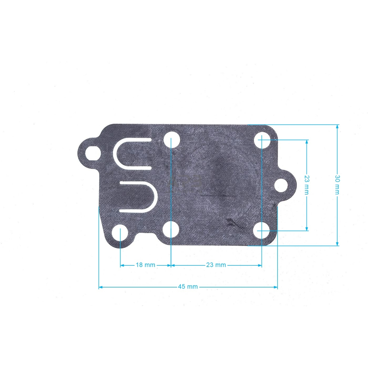 Karbiuratoriaus membrana BRIGGS & STRATTON 8, 9, 13 horizontaliems varikliams, 5AG 272538, 49001 2