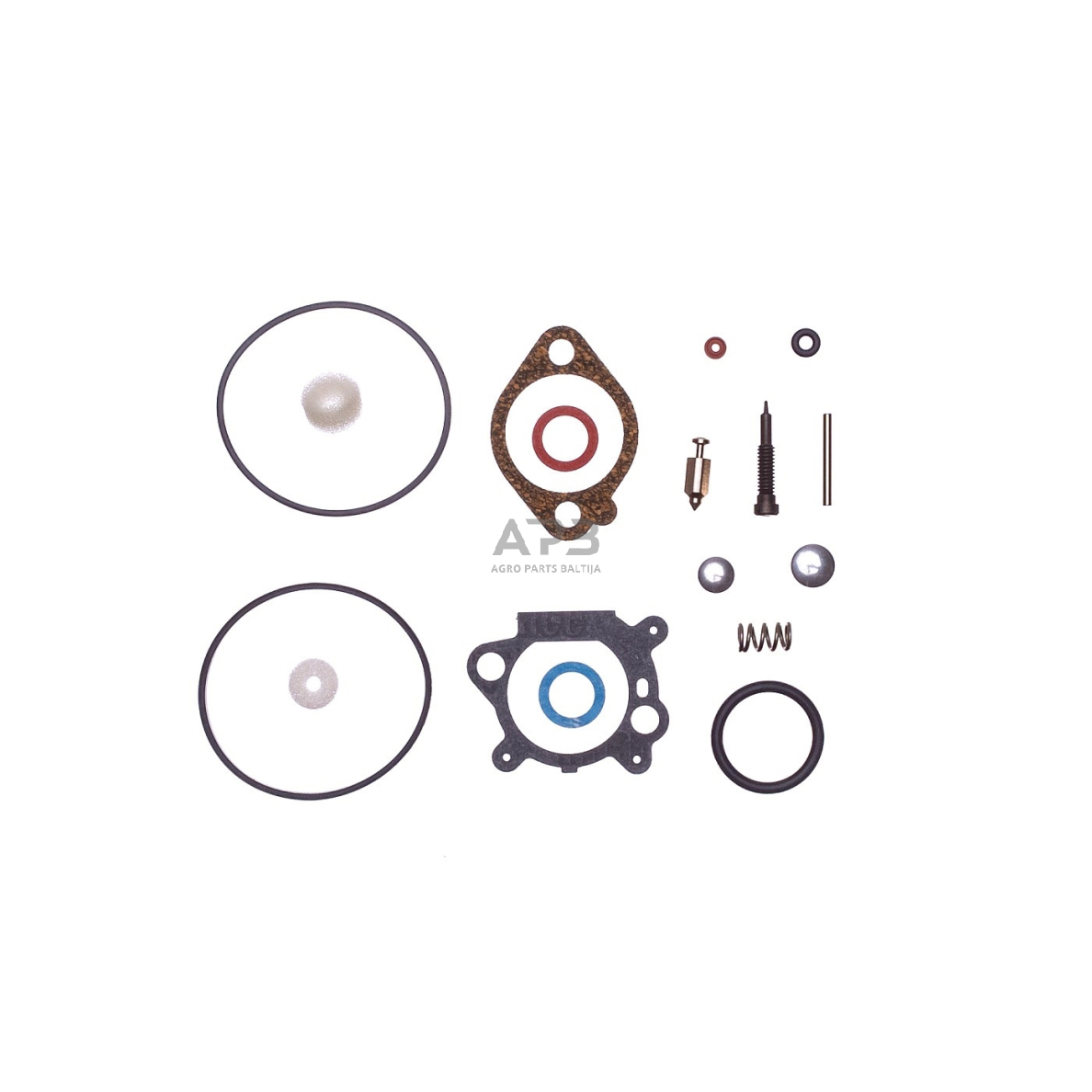 Karbiuratoriaus remontinis komplektas BRIGGS & STRATTON 493762, 498260 3 Karbiuratoriaus remontinis komplektas BRIGGS & STRATTON 493762, 498260 3