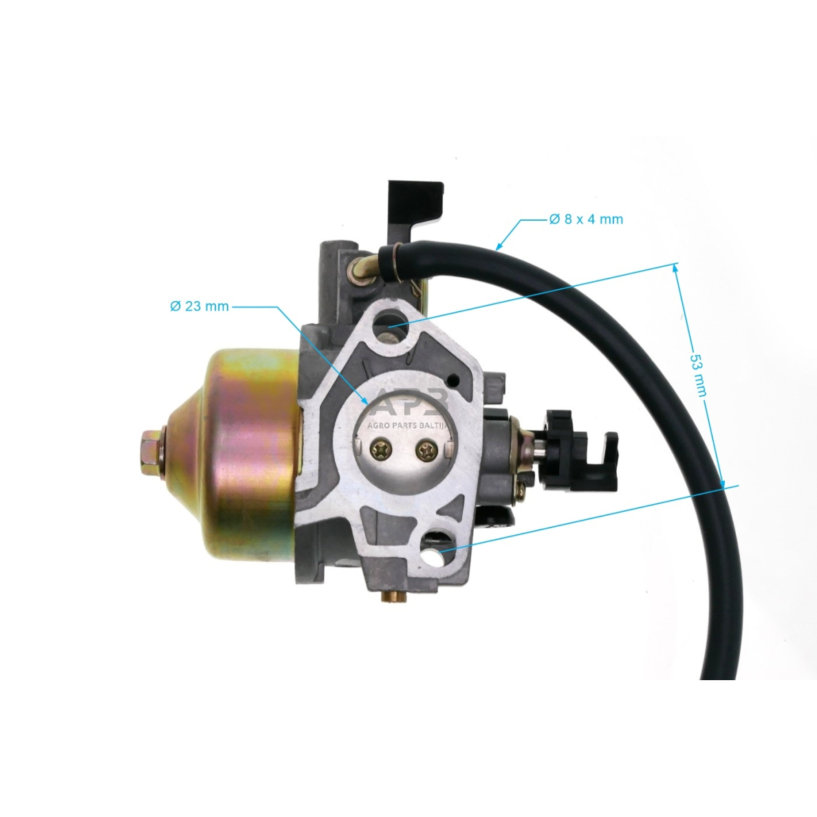 Karbiuratorius HONDA GX340 23 mm, 16100-ZE3-V01, 16100ZE3V01, 16100ZE3V01C 2