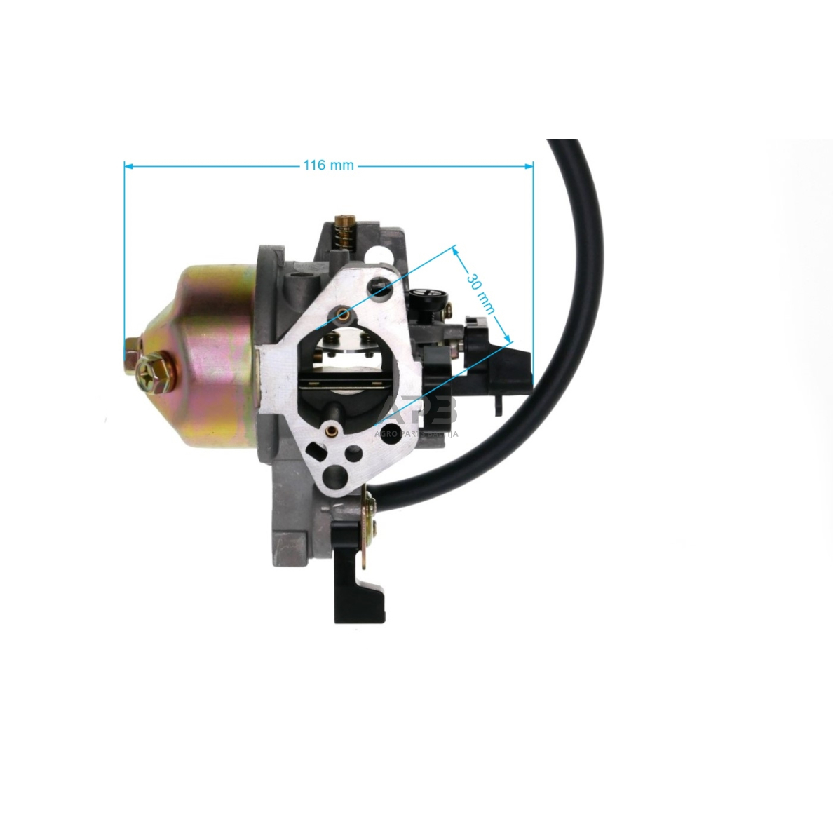 Karbiuratorius HONDA GX340 23 mm, 16100-ZE3-V01, 16100ZE3V01, 16100ZE3V01C 4