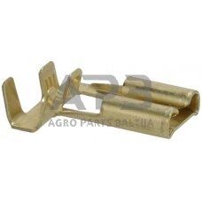 Kabelio antgalis 0.5-1.5mm² 6.3x0.8mm 50 vnt. LA9294