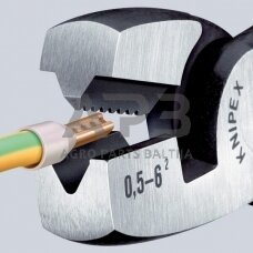 Kabelio antgalių užspaudimo replės Knipex TA9781180