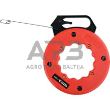 Kabelio traukimo įtaisas su metaliniu lynu 3x1.5mm x 15m