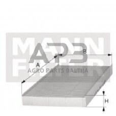 Kabinos fIltras MANN-FILTER CU3869