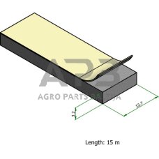 Kabinos sandarinimo guma universali 12.7x3.2mm 472061 Kabinos sandarinimo guma universali 12.7x3.2mm 472061