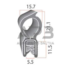 Kabinos stiklo guma universali CA3035 Kabinos stiklo guma universali CA3035