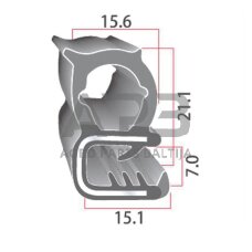 Kabinos stiklo guma universali CA5012 Kabinos stiklo guma universali CA5012
