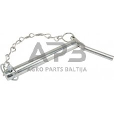 Kaištis su grandinėle ir rankena 22,00 x 176,00 mm Z522176KR
