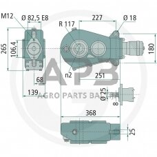 Kampinis reduktorius BONDIOLI & PAVESI 415WDRT200-9357