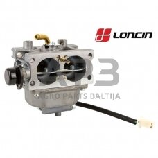 Karbiuratorius Loncin LC2P77F, 170021421-0001, 1700214210001, 170021849-0001, 1700218490001, 170020901-T400, 170020901T400