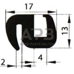 Kabinos stiklo guma universali CA8501 1 Kabinos stiklo guma universali CA8501 1