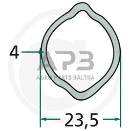 Kardano vamzdis Weasler 397720230300 1 Kardano vamzdis Weasler 397720230300 1