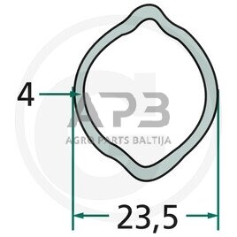 Kardano vamzdis Weasler 397720235300 1 Kardano vamzdis Weasler 397720235300 1