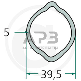 Kardano vamzdis Weasler 397720395300 1 Kardano vamzdis Weasler 397720395300 1