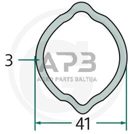 Kardano vamzdis Weasler 397720413300 1 Kardano vamzdis Weasler 397720413300 1