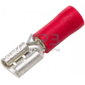 Kabelio antgalis 0.5-1mm² 4.8x0.5mm, 100 vnt. Hella 8KW705392003