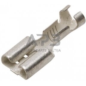 Kabelio antgalis 1.5-2.5mm² 6.3x0.8mm, 100 vnt. Hella 8KW701235033