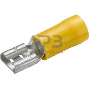 Kabelio antgalis 4-6mm² 6.3x0.8mm, 50 vnt. Hella 8KW044023003