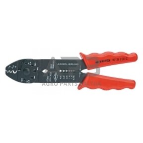 Kabelio antgalių užspaudimo replės Knipex TA9721215C