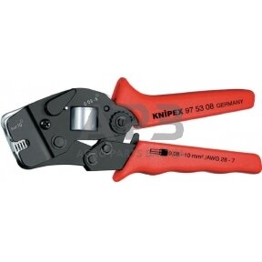 Kabelio antgalių užspaudimo replės Knipex TA975308