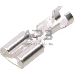 Kabelio jungtis 1.5-2.5mm² 6.3x0.8mm Ø6.3mm, 100 vnt. Hella 8KW744820003