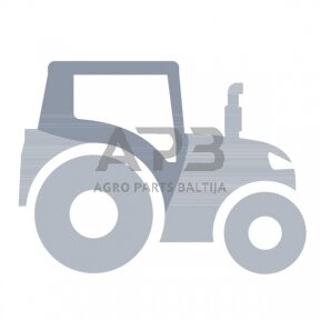 Kabinos durų stiklas viršutinis LH/RH Zetor 60117961H