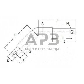 Kaištis 28,00 mm / 36,00 mm / 28,00 mm x 28,00 mm Z436135KR