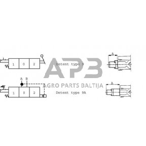 Kamštis 9 for SD 5 Stūmoklis, SD95A9P4