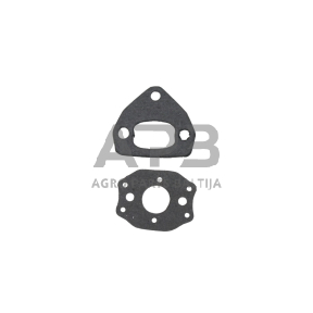 Karbiuratoriaus tarpinės HUSQVARNA 36, 37, 41, 42, 136, 137, 141, 142 530 01 91-72, 5300191-72, 530019172, 530 05 51-28, 5300551-28, 530055128