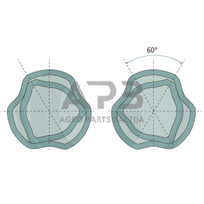 Kardanas BONDIOLI & PAVESI DS6G121CEWR7002