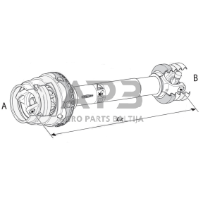 Kardanas Walterscheid 113259