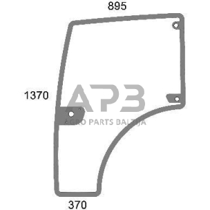 Kabinos durų stiklas 00142296010N Kabinos durų stiklas 00142296010N