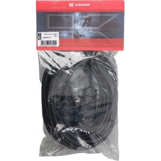 Kabelis su rozete 10m LA404112 Kabelis su rozete 10m LA404112