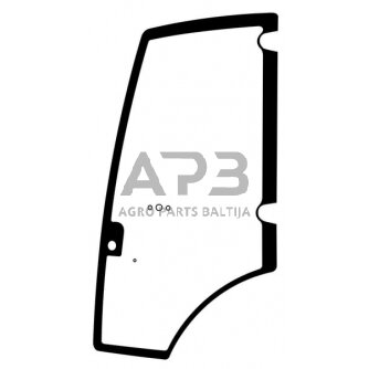 Kabinos durų stiklas LH D40260 Kabinos durų stiklas LH D40260