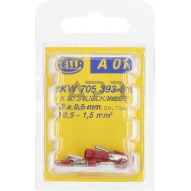 Kabelio antgalis 0.5-1mm² 4.8x0.5mm, Hella 8KW705393812 4 Kabelio antgalis 0.5-1mm² 4.8x0.5mm, Hella 8KW705393812 4