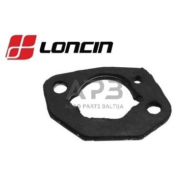 Karbiuratoriaus tarpinė Loncin LC1P61FC, LC1P65FC, LC1P70FC 170430133-0001, 1704301330001, 170430133-T320, 170430133T320 Karbiuratoriaus tarpinė Loncin LC1P61FC, LC1P65FC, LC1P70FC 170430133-0001, 1704301330001, 170430133-T320, 170430133T320